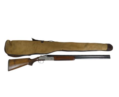 A Sarriugarte 12 bore shot gun - over/under no. 81021: Please note a valid shotgun licence is required to purchase this lot. 