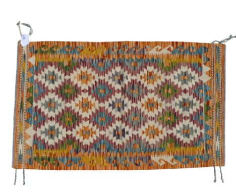 A Chobi kilim rug - 130 x 80cm.