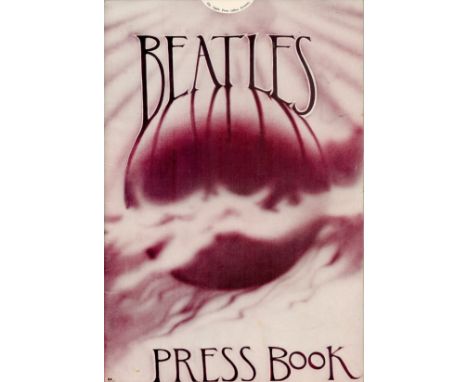 Beatles vintage paperback press book produced by the Apple press office. 32 pages. Good condition Est.