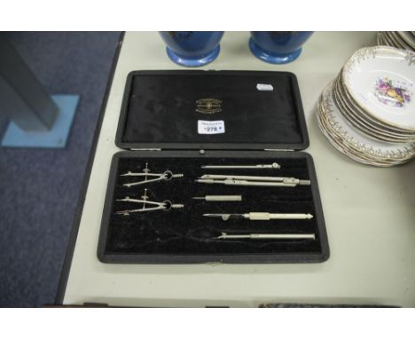 A.G. THORNTON, MANCHESTER COMPASS, SET IN FITTED BOX 