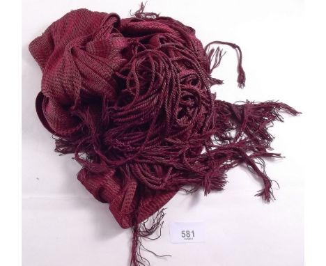 An early 19th century Navy surgeon's sash for William Stenhouse, recorded as appointed surgeon on the Tounant 1811 and the Re