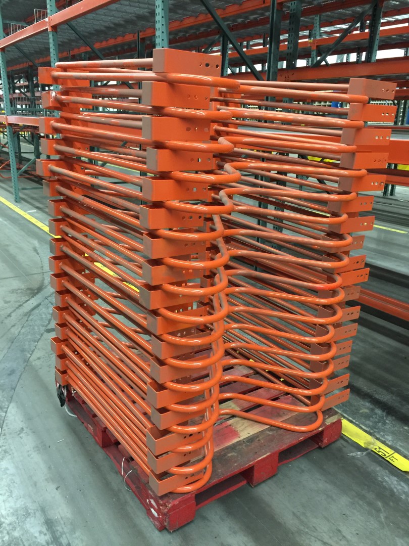 36" HIGH MDIVIDER FOR PALLET RACK, 34 PCS PER PALLET ONE PALLET ONE MONEY