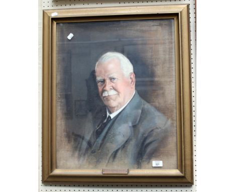 J. G. Fullerton (1860-1937) Portrait study of Thomas Davidson, Esq oil on canvas, signed and dated 1949 upper right 58 x 47cm