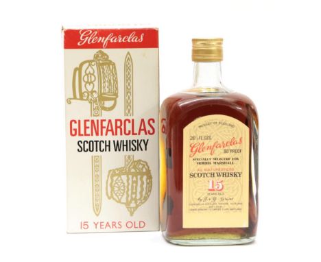 Glenfarclas 15 Year Old All Malt Unblended Scotch Whisky 80° proof, 262/3 fl.ozs., 1970s bottling in original cardboard sleev