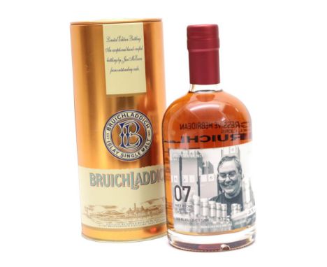 Bruichladdich '07' Islay Single Malt Scotch Whisky distilled 1989, 24 year old, 279/500, 51.4% 500ml, in original tin tube (o