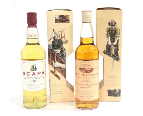 Gordon &amp; MacPhail Connoisseurs Choice Old Pultenay 15 Year Old Highland Single Malt Scotch Whisky 40% 70cl (one bottle), 