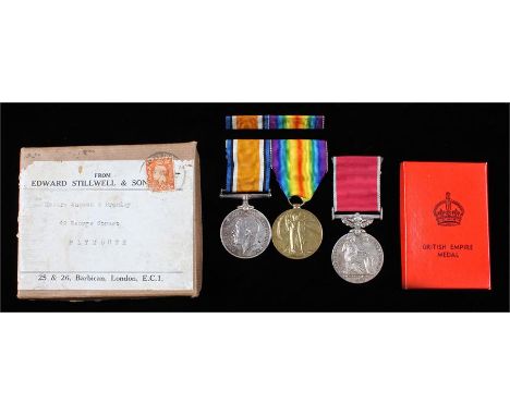 First World War and British Empire medal group, to include a First World War pair (201907 PTE R.E. BENCE. DEVON. R.) and a Ge