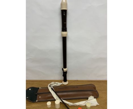 A Yamaha Tenor recorder.