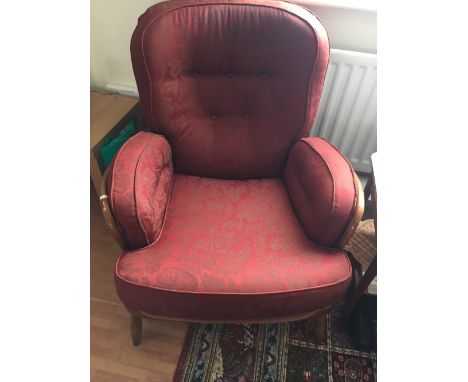 Pair of Ercol armchairs.