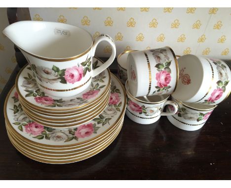Royal Worcester Royal Garden pattern  teaservice.