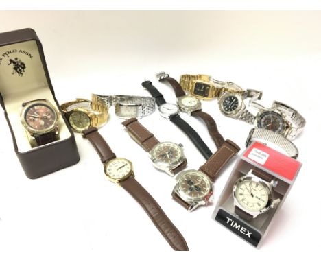 A Collection of watches including Timex, Seiko, Lorus etc. postage category B