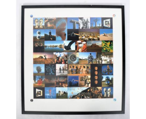 Storm Thorgerson (British, 1944-2013) -&nbsp;Pink Floyd's 40th anniversary in 2007 'PF40' - A large framed and glazed limited