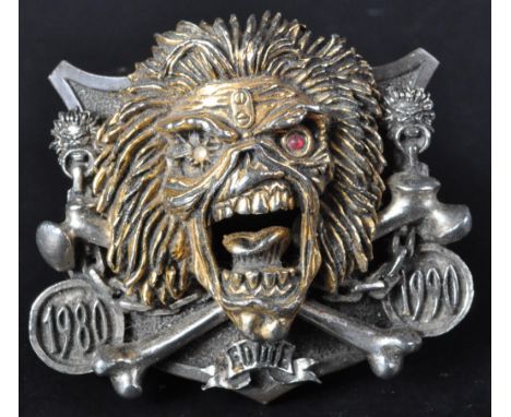 Iron Maiden - The First Ten Years - An original limited belt buckle by&nbsp;Alchemy Poker Rox for the release of the First Te