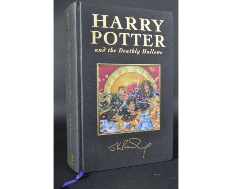 Harry Potter And The Deathly Hallows - Deluxe Special First Edition hardcover of the book, with gilt page ends, and alternati