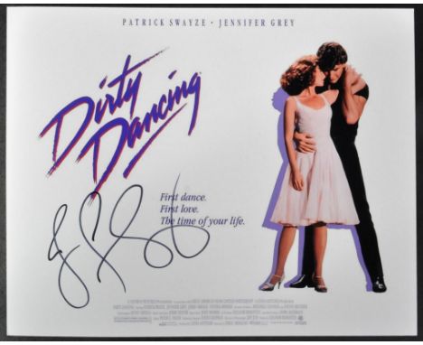 Jennifer Grey - Dirty Dancing - autographed 8x10" colour poster photograph. Signed in black ink to a light area. Classic 1980
