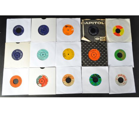 Reggae / Ska / Rocksteady etc - A collection of fifteen 45rpm 7" vinyl singles of varying artists to include Pat Kelly With T