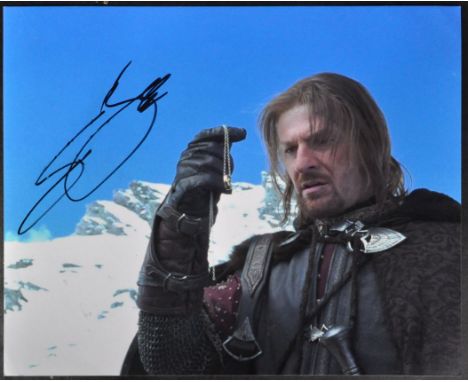 Sean Bean - Lord Of The Rings - autographed 8x10" colour photograph from the franchise. Signed in black ink to a light corner