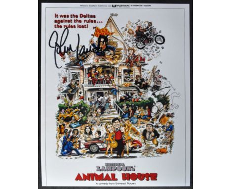 John Landis (American Film Director) - Animal House - autographed 8x10" poster photograph from the National Lampoon classic m