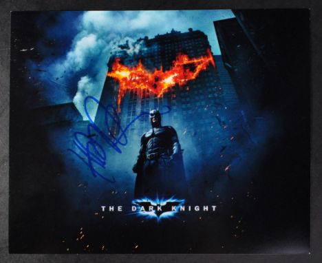 Hans Zimmer - German Film Score Composer - Batman The Dark Knight - autographed 8x10" colour photograph from the film. Signed