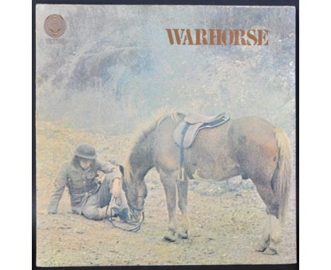 Warhorse - Self titled First Album - First Pressing - A long play LP vinyl record album on Vertigo with a full swirl to side 