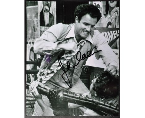 James Caan - American Actor - autographed black and white 8x10" photograph. Signed neatly by Caan in black ink to a lighter c