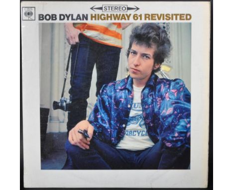 Bob Dylan - Highway 61 Revisited - First Pressing - A long play LP vinyl record album on CBS in Stereo, SBPG 62572. Matrix nu