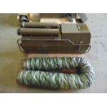 MOD Reserve Stock Dantherm VAM 15 portable workshop/building heater 240 volt c/w accessories