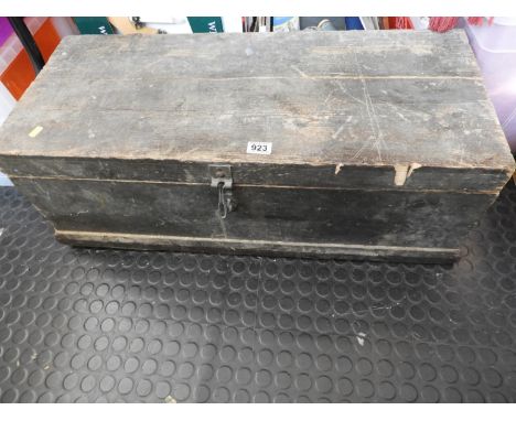 Vintage Wooden Trunk 