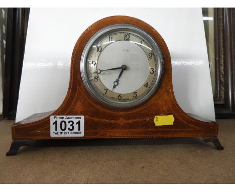 Inlaid Mantel Clock 