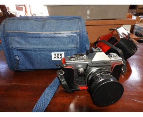 Cased Praktica Camera 