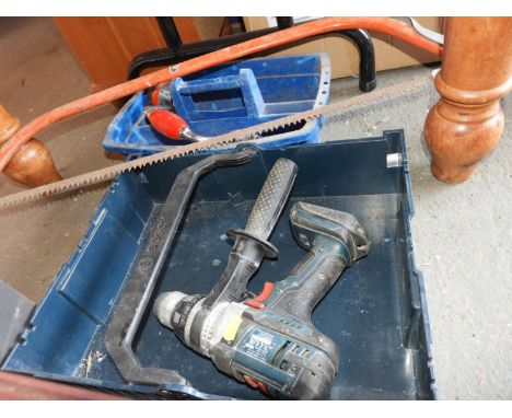 Bosch Cordless Drill and Hand Tools etc 