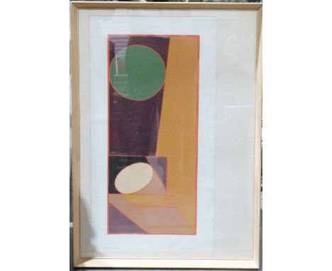 After Blackford
Artists proof seriographic colour print&nbsp;
Geometric shapes
Vietnamese poster&nbsp;and a wooden tray (3)&n
