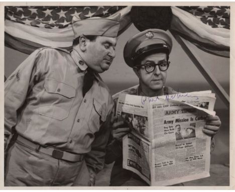 SILVERS PHIL: (1911-1985) American Comedy Actor, best known for his role as Sergeant Bilko in The Phil Silvers Show. Vintage 