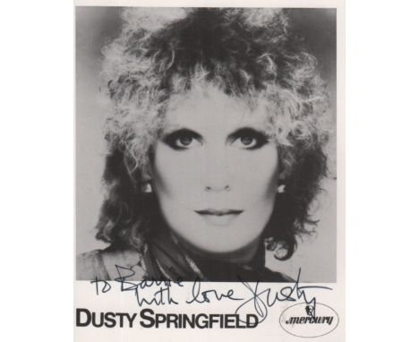 FEMALE VOCALISTS: Selection of signed postcard photographs and slightly larger, 8 x 10s (2) by various female popular singers