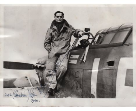 BADER DOUGLAS: (1910-1982) British World War II Ace (22.5 victories), recognized for his important role during the Battle of 