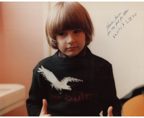 JUVENILE ACTORS: A good selection of signed postcard photographs and slightly larger, 8 x 10s, some letters etc., by various 