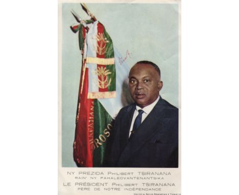 TSIRANANA PHILIBERT: (1912-1978) Malagasy Politician, the first Prime Minister (1958-59) and President (1959-72) of Madagasca