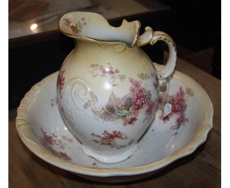 Royal Doulton Edwardian jug and basin 