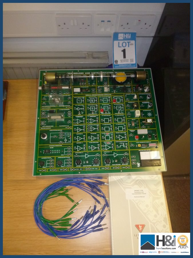 Digiac 1750 transducer and instrumentation training unit.If you'd like