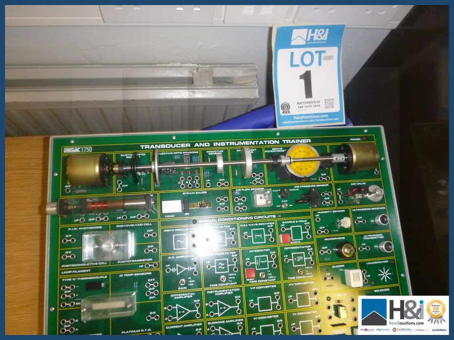 Digiac 1750 transducer and instrumentation training unit.If you'd like