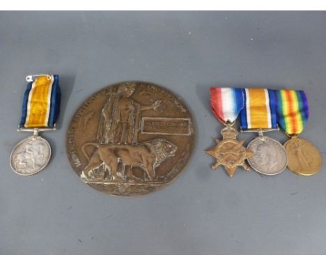 World War I - a family group of two brothers, a trio to 4608 Pte R. Southern, a CYC Corps with death plaque and a 1914-1918 m