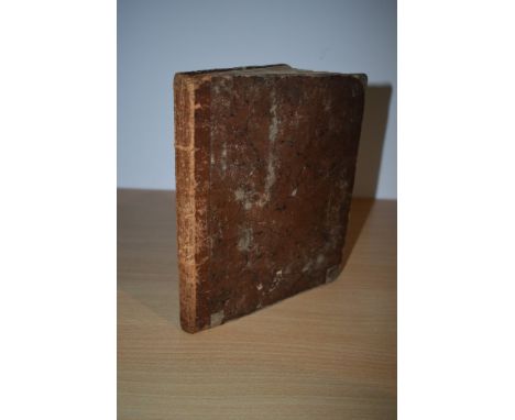 Manuscript Workbook. Mathematics. No ownership markings, presumed late 18th century due to presence of date '1783' in example