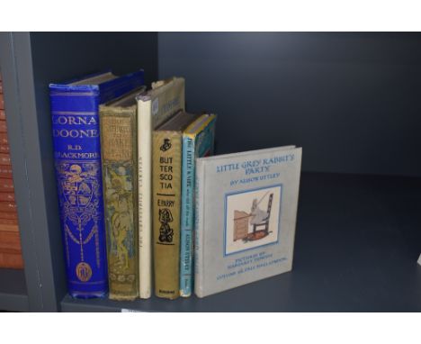 Children's. A small selection. Uttley, A. - Little Grey Rabbit's Party. 1936, 1st; Blackmore, R. D. - Lorna Doone (1940's Boo