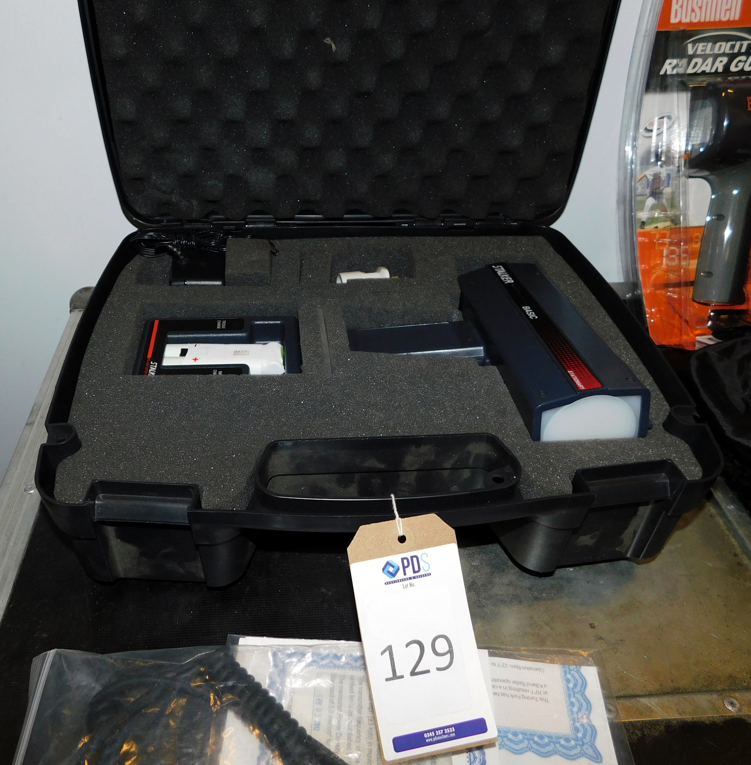 Stalker Basic Radar Speed Gun with Battery Charger & Carry Case, 2