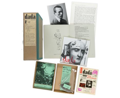 DADA - - Dada-Boxe. Herausgegeben von René Simmen. Mit 4 Lithographien nach Hans Arp, Raoul Hausmann, Marcel Janco und Hans R