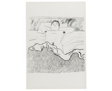 Hockney, David - - Englische Graphik. Mit 1 Original-Lithographie auf Velin von David Hockney und zahlreichen Abbildungen. Kö