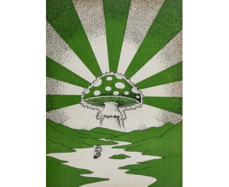 Eine Welt aus Sprache - - Keen, Graham und Michel la Rue (Hg.). underground graphics. Mit 77 Tafeln. London, Academy Editions