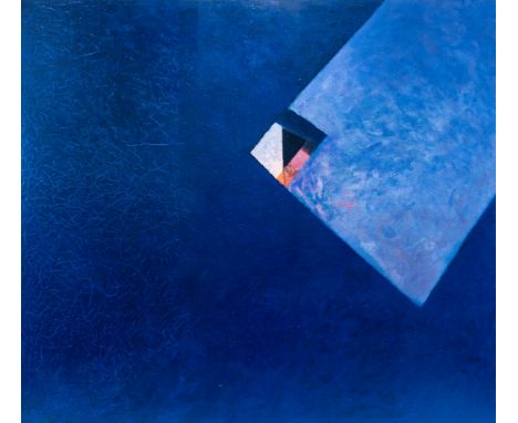 Sander, Axel. Sanchos Lampionsolo. Öl auf Leinwand. Verso signiert, datiert und betitelt. 1992. Bildmaße: 160 x 180 cm. Mit H