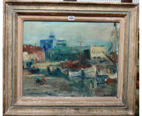 Ronald Ossory Dunlop (1894-1973), 'Butlins' at Littlehampton, oil on canvas, signed, 40cm x 50cm. DDS