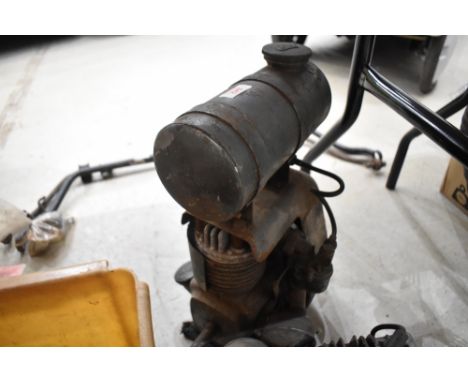 A vintage JAP engine